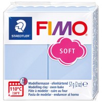 Pâte Fimo Soft - Bleu ciel 466 - 57 g
