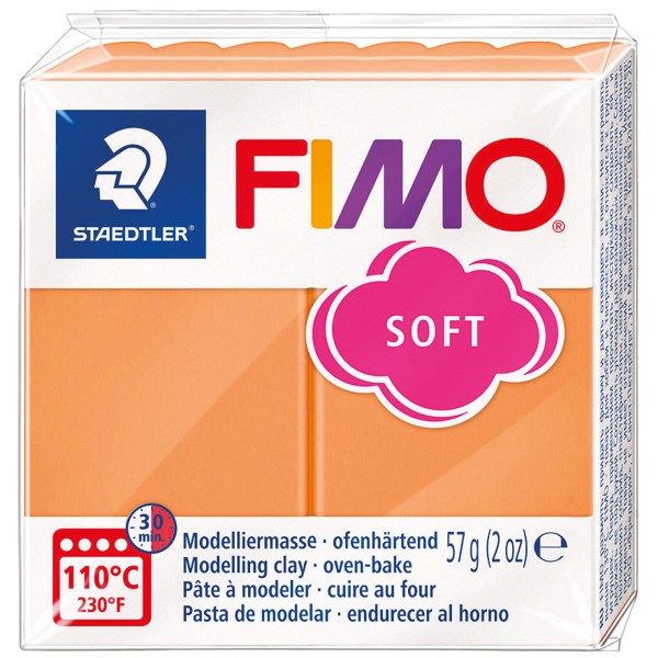 Pâte Fimo Soft - Papaye 468 - 57 g - Photo n°1