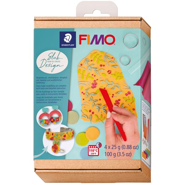 Coffret modelage Fimo Soft - Comment créer un design Slab - Photo n°1