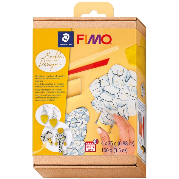 Coffret modelage Fimo Soft - Comment créer un design Marbré - Photo n°1