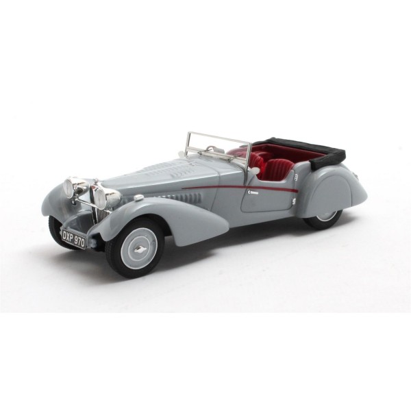 Bugatti T57 SC Roadster Vanden Plas grise - Edition limitée à 120 pièces 1938 1/43 Matrix - Photo n°1