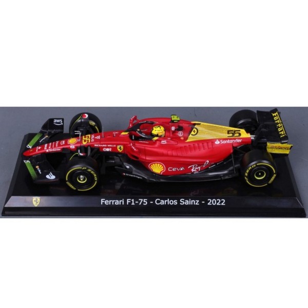 Ferrari 2023 Sainz 1/24 Burago - Photo n°1