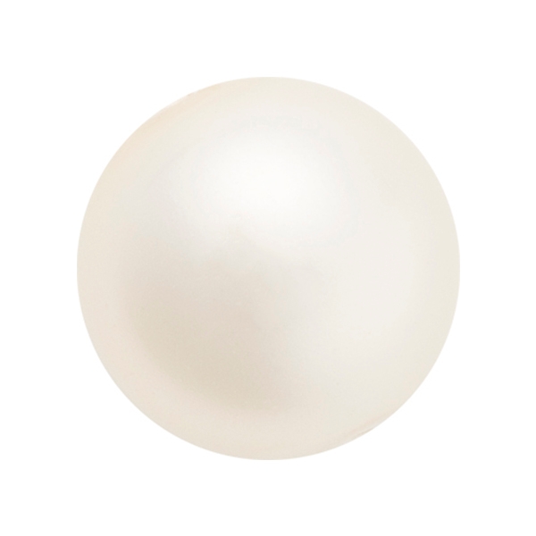 Perle ronde nacrée 6mm Preciosa light creamrose x10 - Photo n°1