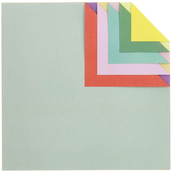 Papier origami - Duo Color - Classic - 15 x 15 cm - 100 feuilles - Photo n°5