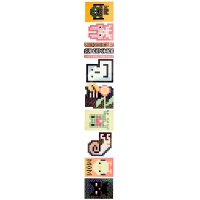 Stickers - Futschikato - Pixels - 5,5 cm - 100 pcs
