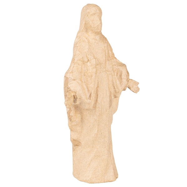 Vierge Marie en papier mâché - 12 x 5.5 x 22.5 cm - Photo n°1