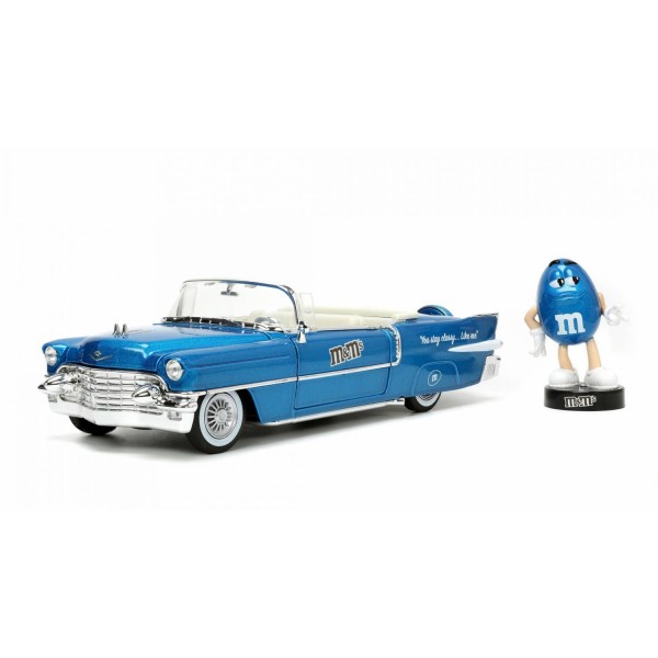Cadillac Eldorado M&M's avec figurine 1956 1/24 Jada - Photo n°1