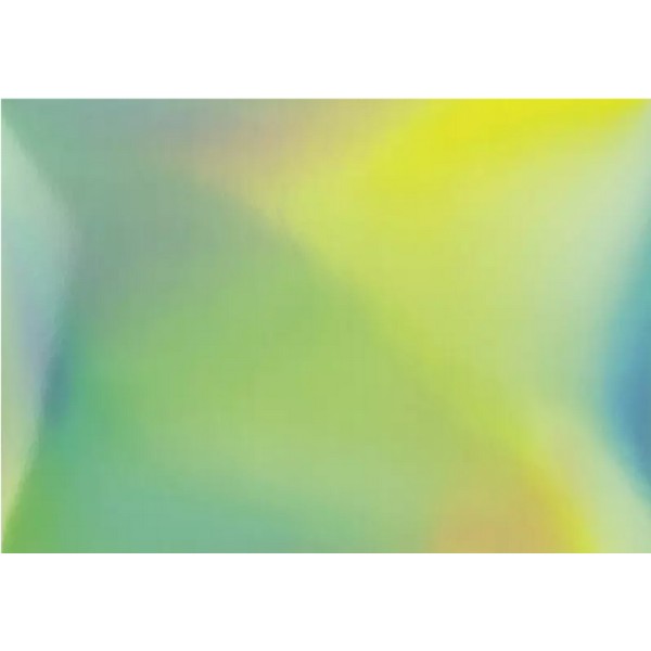 FOLIA - Papier irisé, 120 g/m², 500 x 700 mm - Vert clair - Photo n°1