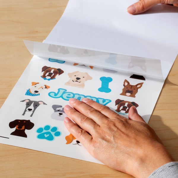 Kit de stickers imperméables à imprimer - Cricut - Blanc - A4 - 6 sets - Photo n°4