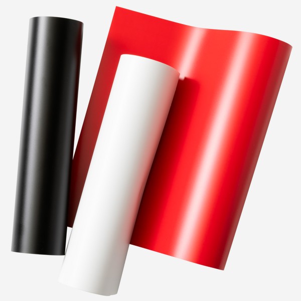 Vinyle permanent Smart - Elegance - Cricut Joy Xtra - Noir/Blanc/Rouge - 24,1 x 30,5 cm - 3 feuilles - Photo n°4