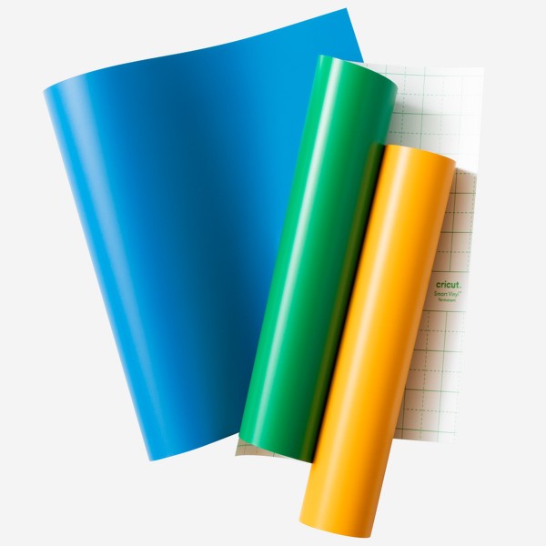 Vinyle permanent Smart - Summer - Cricut Joy Xtra - Bleu/Vert/Jaune - 24,1 x 30,5 cm - 3 feuilles - Photo n°4