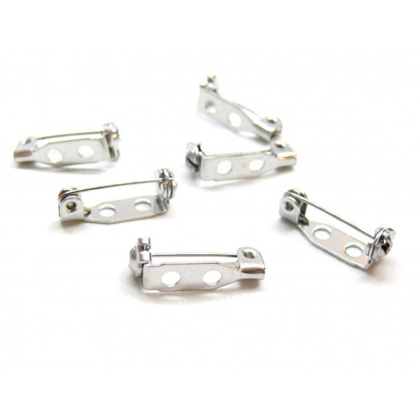 H11G13752P04 PAX 6 Supports de Broches Plateau 17 mm Acier Inoxydable 304 finition Argent Platine - Photo n°1