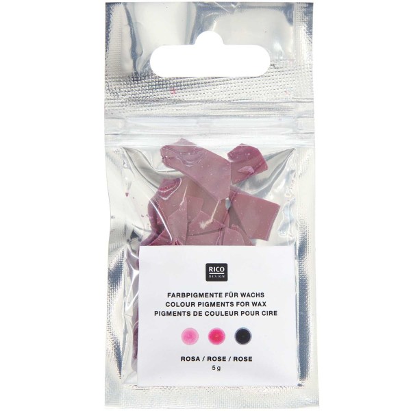 Colorant pour bougie rose 5 g - Photo n°1