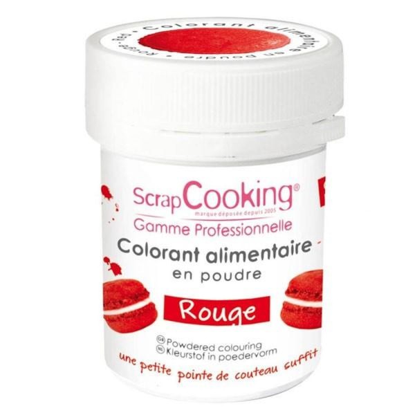 Colorant alimentaire en poudre 25 g - rouge - Photo n°2