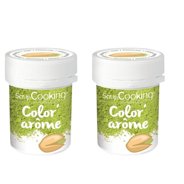 Colorant alimentaire vert arôme pistache 20 g - Photo n°1