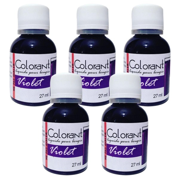 5 Colorant pour bougie 135 ml - Violet - Photo n°1