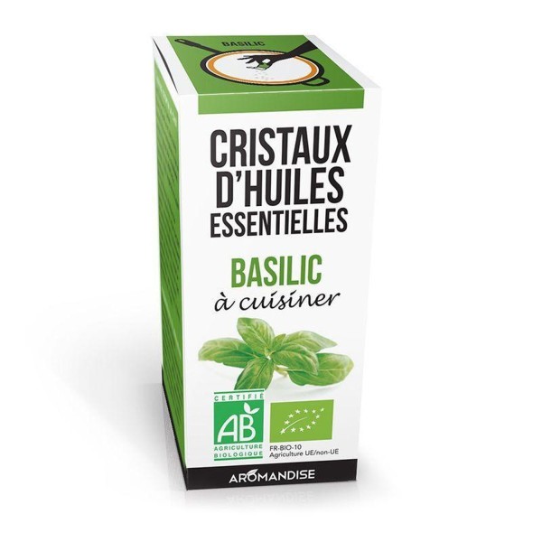 Cristaux d'huiles essentielles 20 g - basilic - Photo n°2