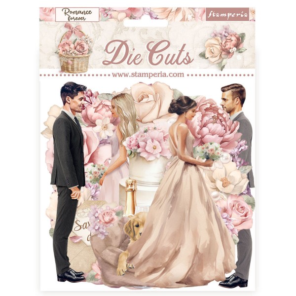 Die cuts Stamperia Romance forever ceremony edition - Photo n°1