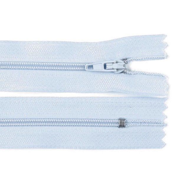 1pc Ballad Blue nylon zipper largeur 3 mm longueur 40 cm pinlock, nnylon / bobine zippers fermé-end - Photo n°1