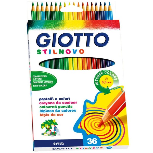 Crayons de couleurs GIOTTO Stilnovo x 36 - Photo n°1