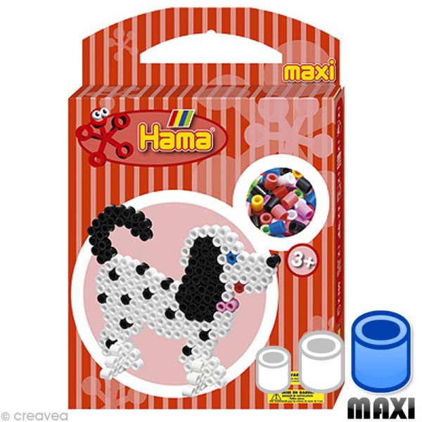 Perles Hama Maxi diam. 1 cm  - Boite Chien x 350 - Photo n°1