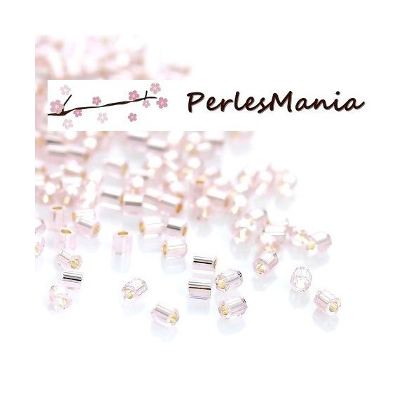 Environ 1400 perles Japonaise tube hexagonale en verre 2mm S1176401 - Photo n°1
