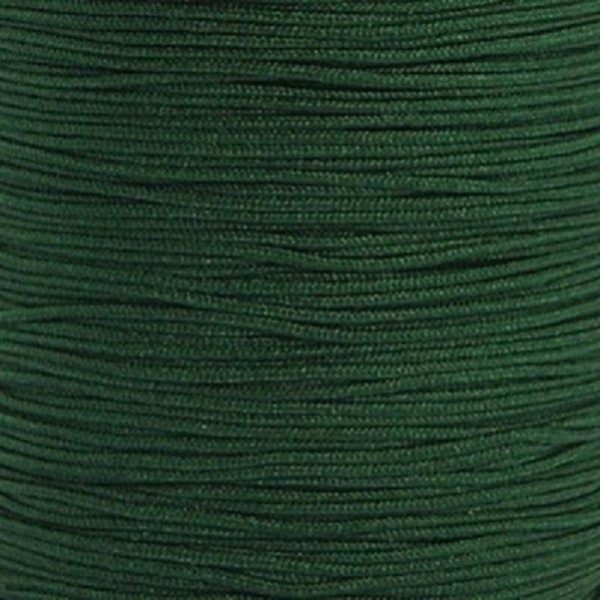Fil de jade 0,8 mm Vert foncé - fil nylon tressé 0.8 millimètre ( sur mesure ) - Photo n°1