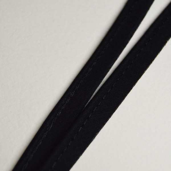Passepoil coton noir, de belle qualité - vendu au mètre - monpatroncouture - Photo n°2