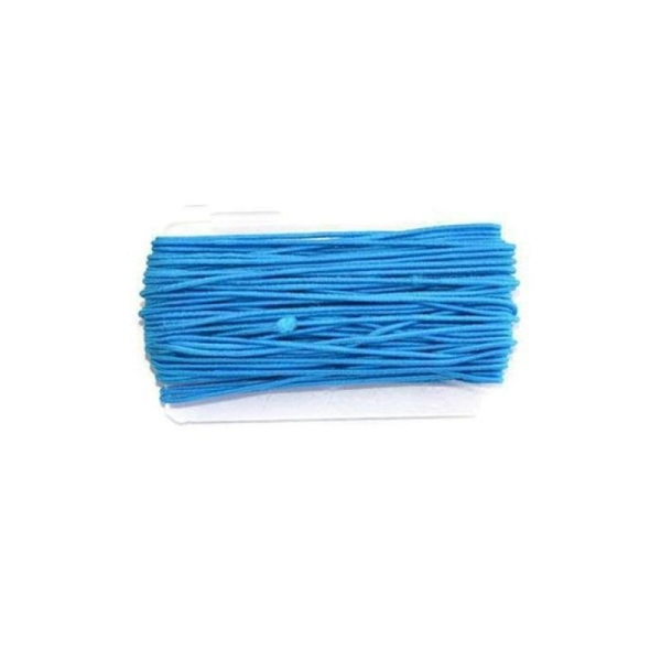 8.30M Fil Nylon Élastique 1Mm Couleur Bleu - Photo n°1
