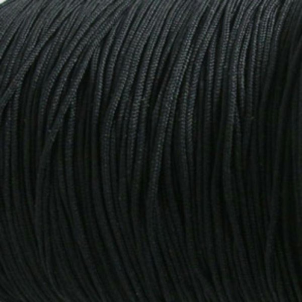 10 m x 1 mm Fil nylon noir brillant hyper résistant - Photo n°1