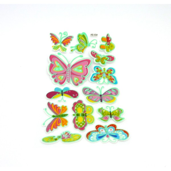 R-stickers Papillon Lumineux Dans La Nuit 13 Stickers - Photo n°1