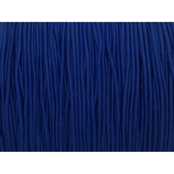 5m Fil élastique 1mm De Couleur Bleu Nuit - Photo n°1