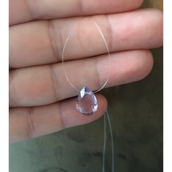 Fil nylon transparent pour bijoux, diamètre 0,45 mm, 100 m, résistance 9 kg, fil pêcheur - Photo n°3