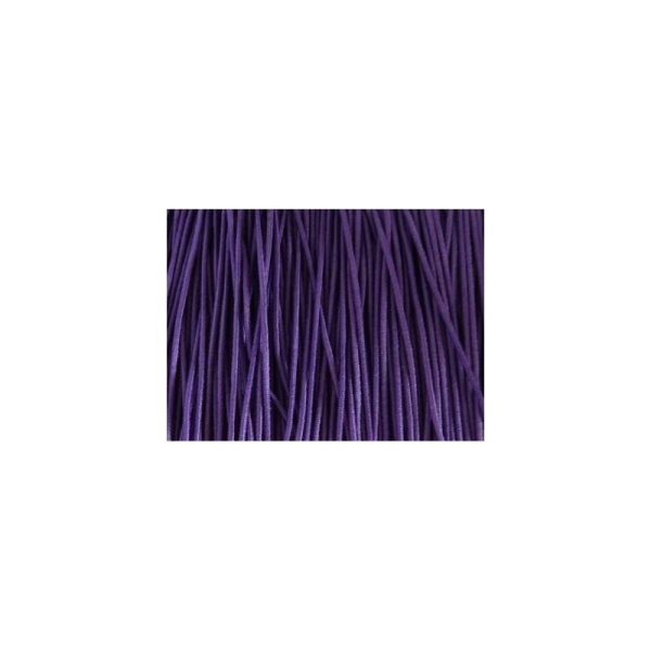5m De Fil élastique 1mm De Couleur Violet - Photo n°1