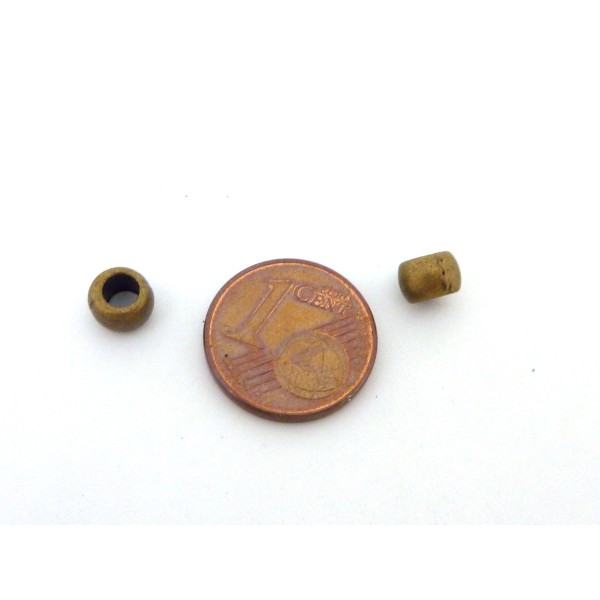 30 Plaqué Or Gros Trou Acrylique Perles Rondes 3.4 mm lgh-8gt 8 mm-Trou 