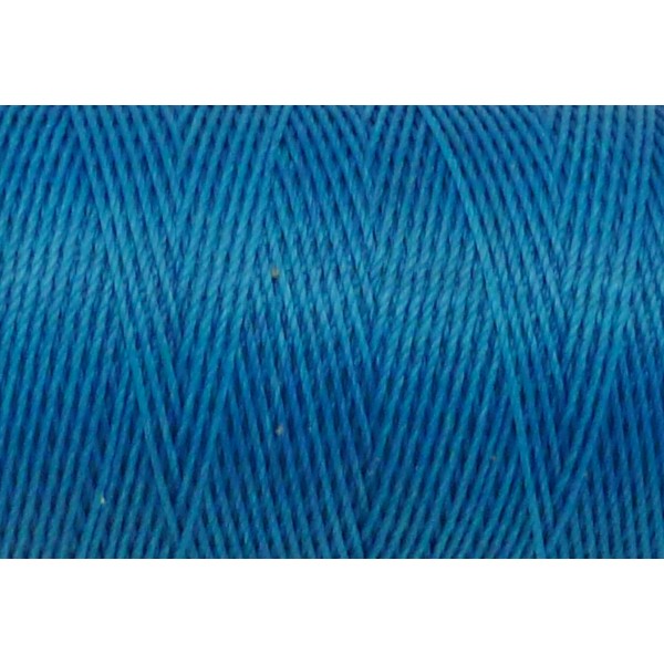 R-10m Fil Polyester Ciré 0,8mm De Couleur Bleu - Photo n°1