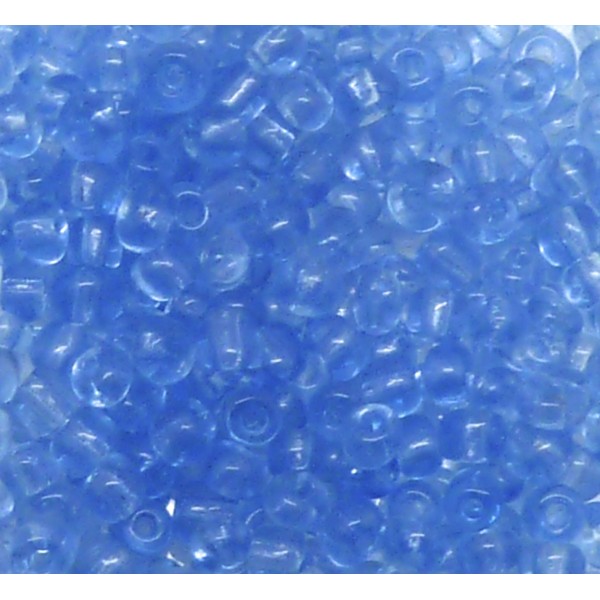 20g Soit Environ 290 Perles De Rocaille 4mm De Couleur Bleu Ciel En Verre - Photo n°1