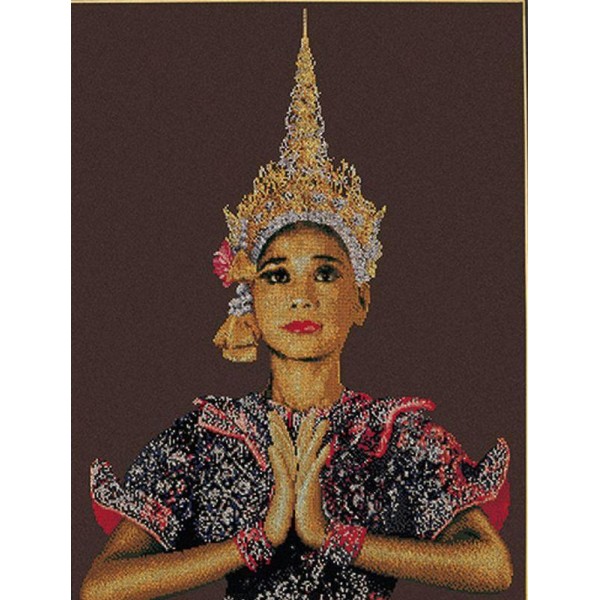 Thea Gouverneur 420 Thai Lady sur toile Jobelan - Photo n°1