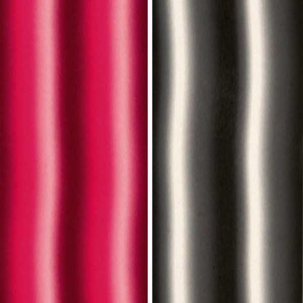 Color Dekor, 2 Feuilles décalcomanie 10 x 20 cm, Style Rose vif et noir, Décoration de porcelaine, v - Photo n°1