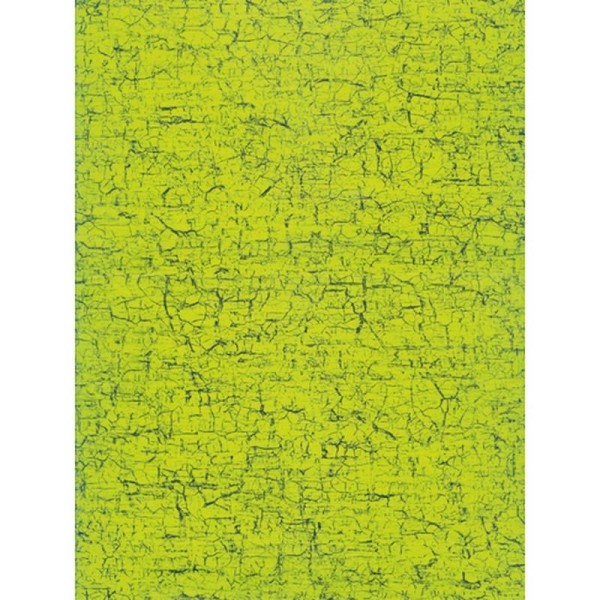 Feuille Decopatch n°301, Craquelures Vertes, Papier 30x39 cm - Photo n°1