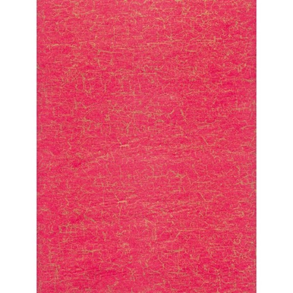 Feuille Decopatch n°336, Craquelures Rouge et Or, Papier 30x39 cm - Photo n°1