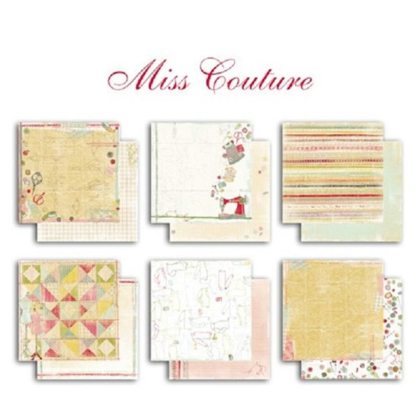 Kit déco scrapbooking- Miss Couture - TOGA - Photo n°2