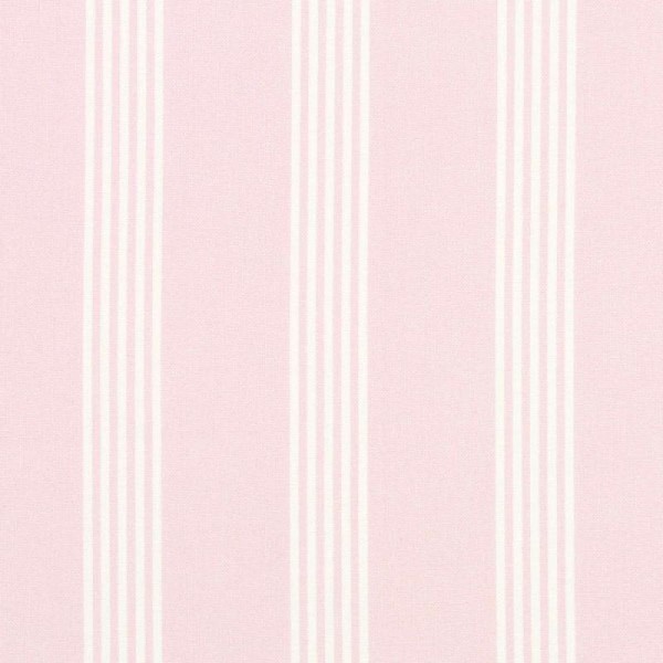 Tissu gut rose et blanc raye - Photo n°1