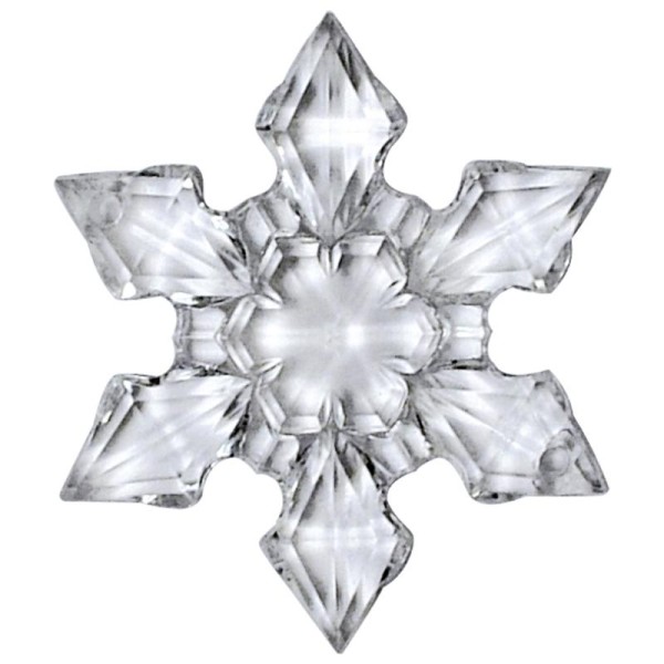Cristal de glace acrylique 4,5 cm - Lot de 6 - Photo n°1