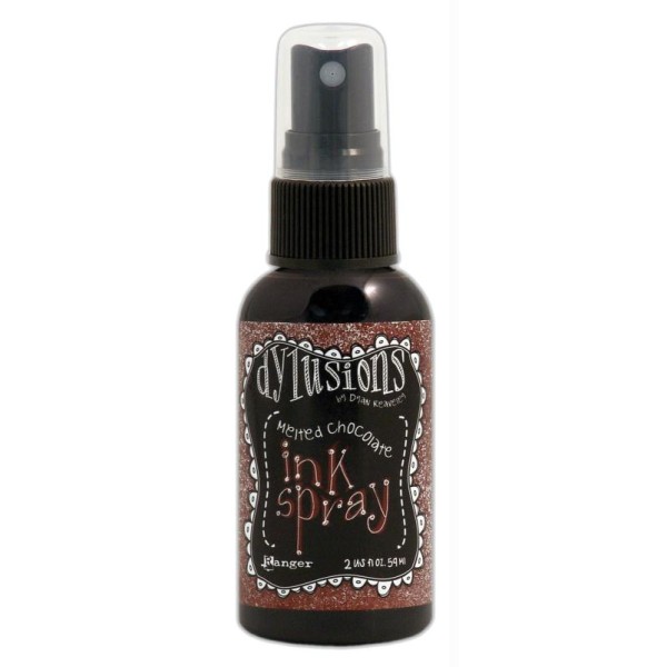 Vaporisateur ink spray Dylusions - Melted Chocolate - Ranger - 59ml - Photo n°1