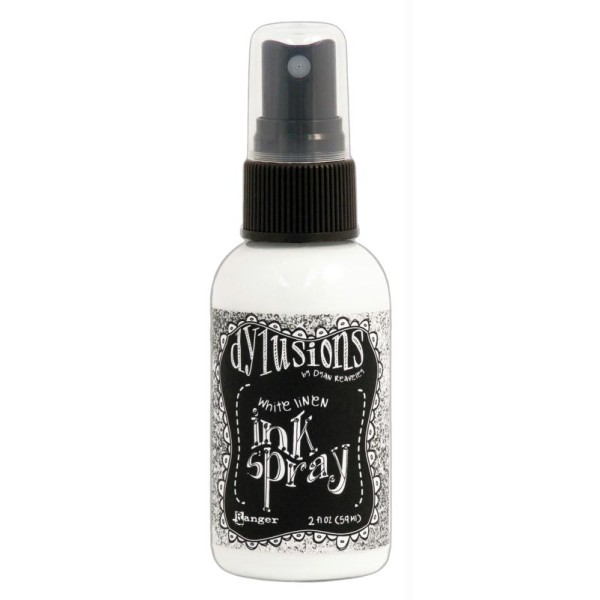 Vaporisateur ink spray Dylusions - White Linen - Ranger - 59ml - Photo n°1