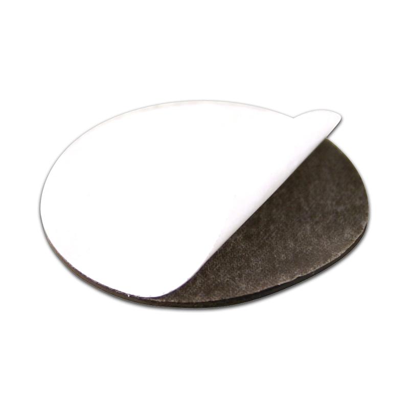 Disque magnétique adhésif diamètre 25 mm - Lot de 5 - Aimant