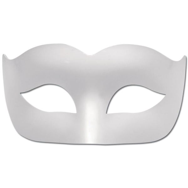 Masque de carnaval plastique Loup Vénitien 15,5 cm - Photo n°1