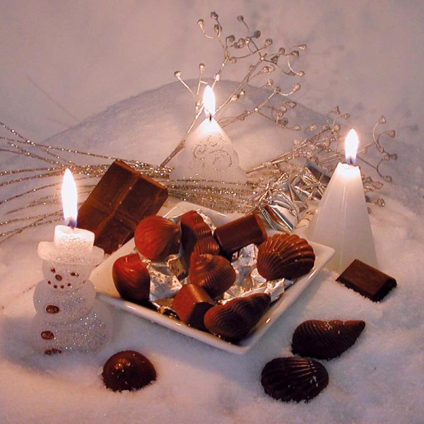 Moule thermoformé Chocolats de Noël x 12 - Photo n°2