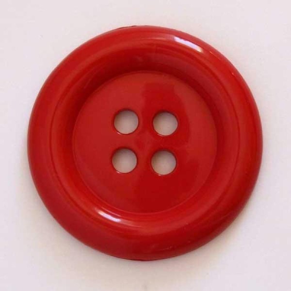 Gros Boutons Clown Diamètre 50mm : Rouge - 002055 - Photo n°1